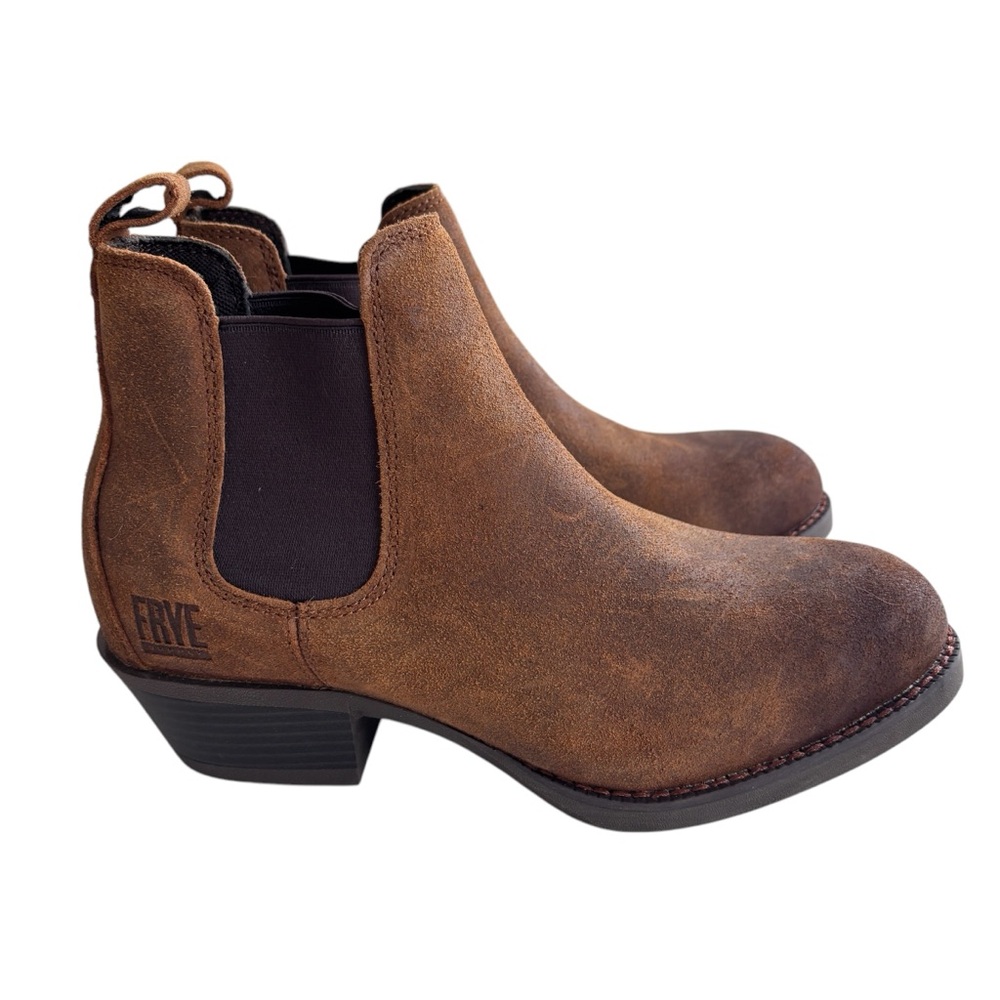 Frye Supply Women's Safety-Crafted Steel Mid-Cut Chelsea Boot 7.5 Wide